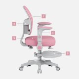 Junior 5.0 Pink drejestol #9