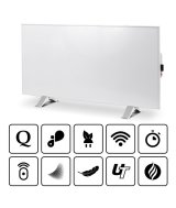 CRONOS CRP-770TWP INFRARDT VARMEAPPARAT 770W HVID #5