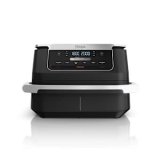 Ninja AF550EU frituregryde Dobbelt 6,6 L Enkeltst�ende 2470 W Varmluftsteger Sort, S�lv #1