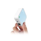 TP-Link TL-WR802N tr�dl�s router Hurtigt ethernet Enkelt band (2,4 GHz) Bl�, Hvid #4
