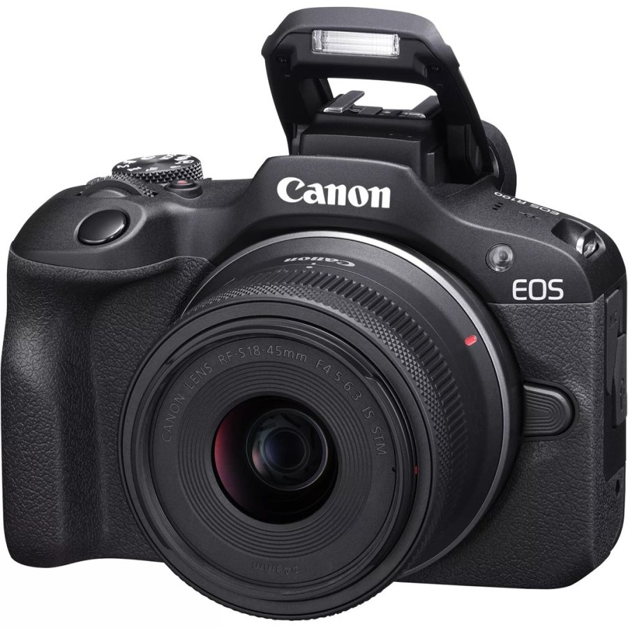 Canon EOS R100 + RF-S 18-45mm F4.5-6.3 IS STM Kit MILC 24,1 MP CMOS 6000 x 4000 pixel Sort #3