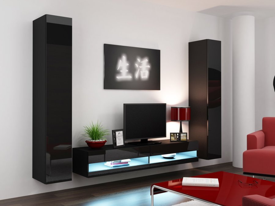 Cama RTVVIGO180N c/c TV stativ & underholdningscenter 2 hylder #3