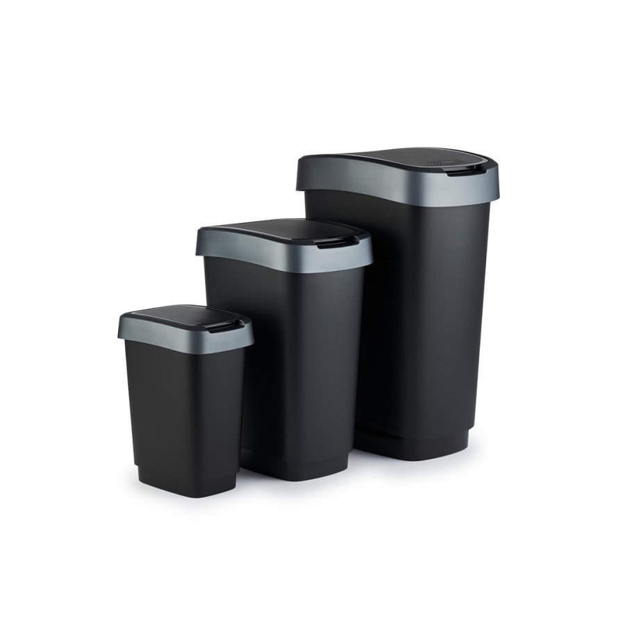 ROTHO Twist Silver - skraldespand  10l #2