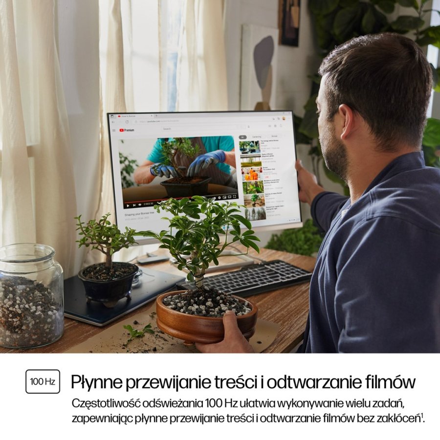 HP Series 5 27 inch FHD Monitor with Speakers - 527sa #7