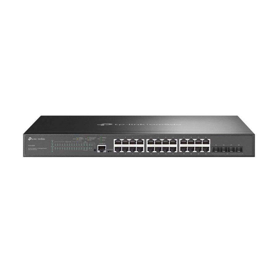 TP-Link Omada 28-Port Gigabit L2+ Managed Switch with 24-Port PoE+ #1