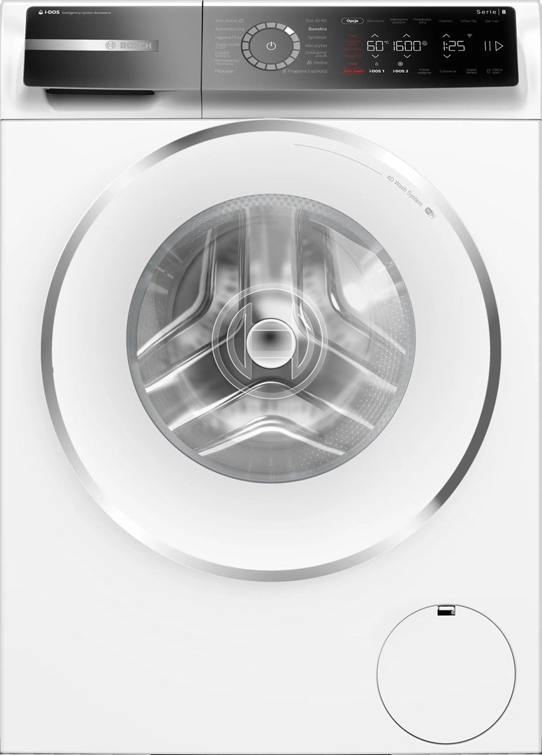 Bosch Serie 8 WGB256A9NL vaskemaskine Front-l�sning 10 kg 1600 rpm Hvid #1