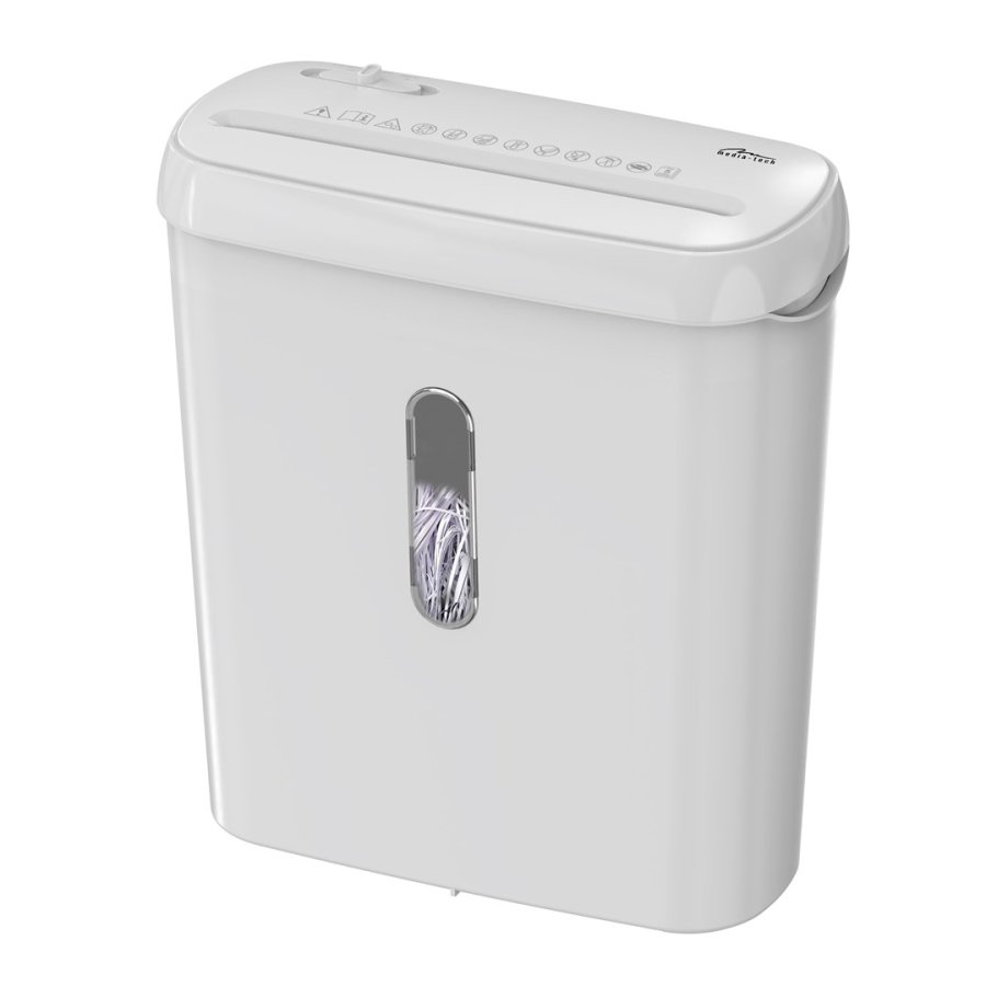 WHITE SHREDDER MT223 makulator til dokumenter og kreditkort #2