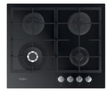 Whirlpool AKTL 629/NB1 kogeplade Sort Indbygget 59 cm Gaskomfur 4 zone(s) #1