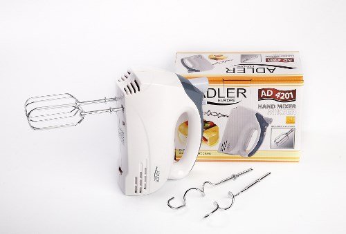 Adler | Mixer | AD 4201 g | Hand Mixer | 300 W | Number of speeds 5 | Turbo mode | White #7