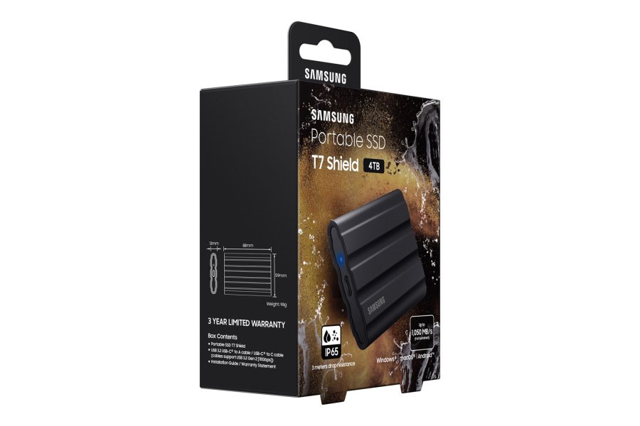 Samsung MU-PE4T0S 4 TB USB Type-C 3.2 Gen 2 (3.1 Gen 2) Sort #11
