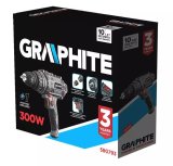 Netboremaskine 300W Graphite 10 mm selvspndende borepatron med bretaske #31