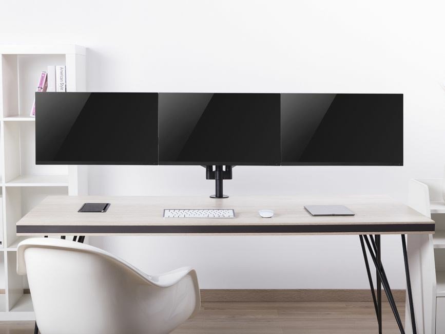 Equip 650134 skrmbeslag og -stativer Skrivebord Sort #6