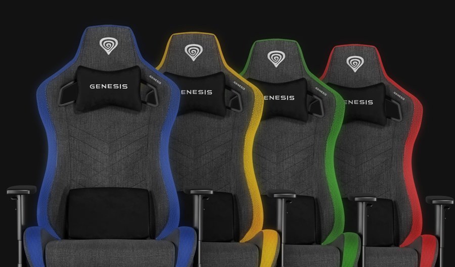 FOTEL GAMINGOWY GENESIS TRIT 660 RGB SZARY #8