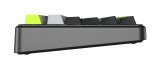 Tastatur med gasket-design F99 Pro Sort+Gr�+Gr�n med GrayWood-kontakter og RGB-belysning AULA #5