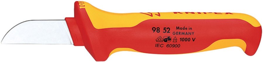 Knipex 98 52 hobbykniv Orange, Rd Fast klingekniv #1