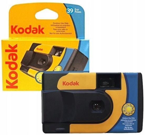 Kodak DAYLIGHT Engangskamera med farvefilm 27+12 billedrammer, uden indbygget blitz #3