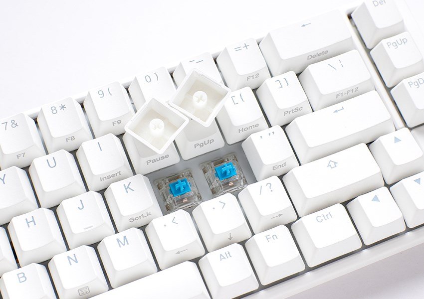 Ducky One 3 Classic Pure White SF tastatur Spil USB Tysk Hvid #2