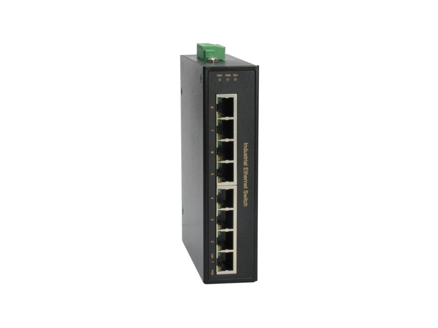 LevelOne IFP-0801 netv�rksswitch Fast Ethernet (10/100) Str�m over Ethernet (PoE) Sort #1