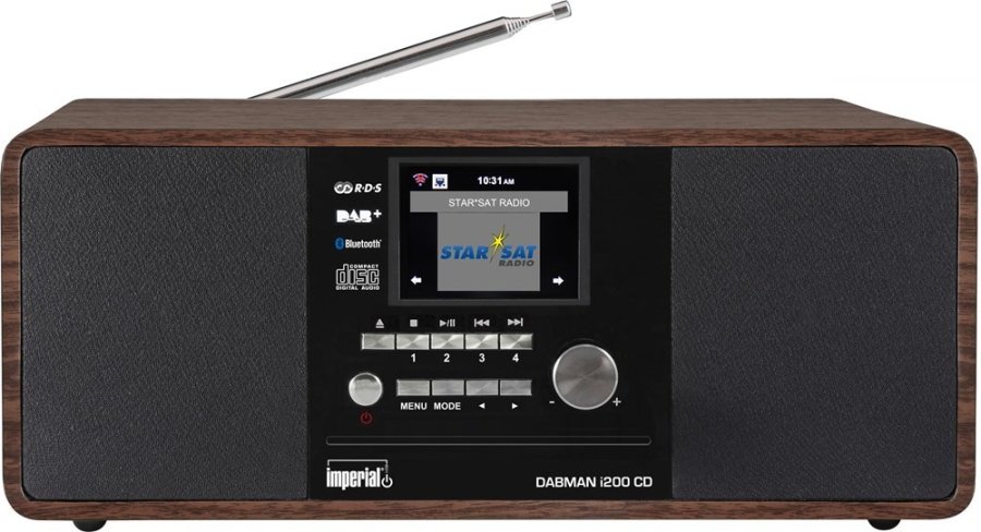 REHAU IMPERIAL DABMAN i200 CD Digital 20 W DAB+, FM, UKW Valnd MP3-afspilning #1