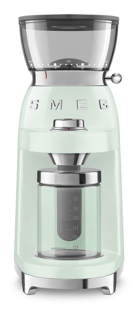 Smeg 50's Style Kaffekv�rn CGF03PGEU Pastelgr�n #1