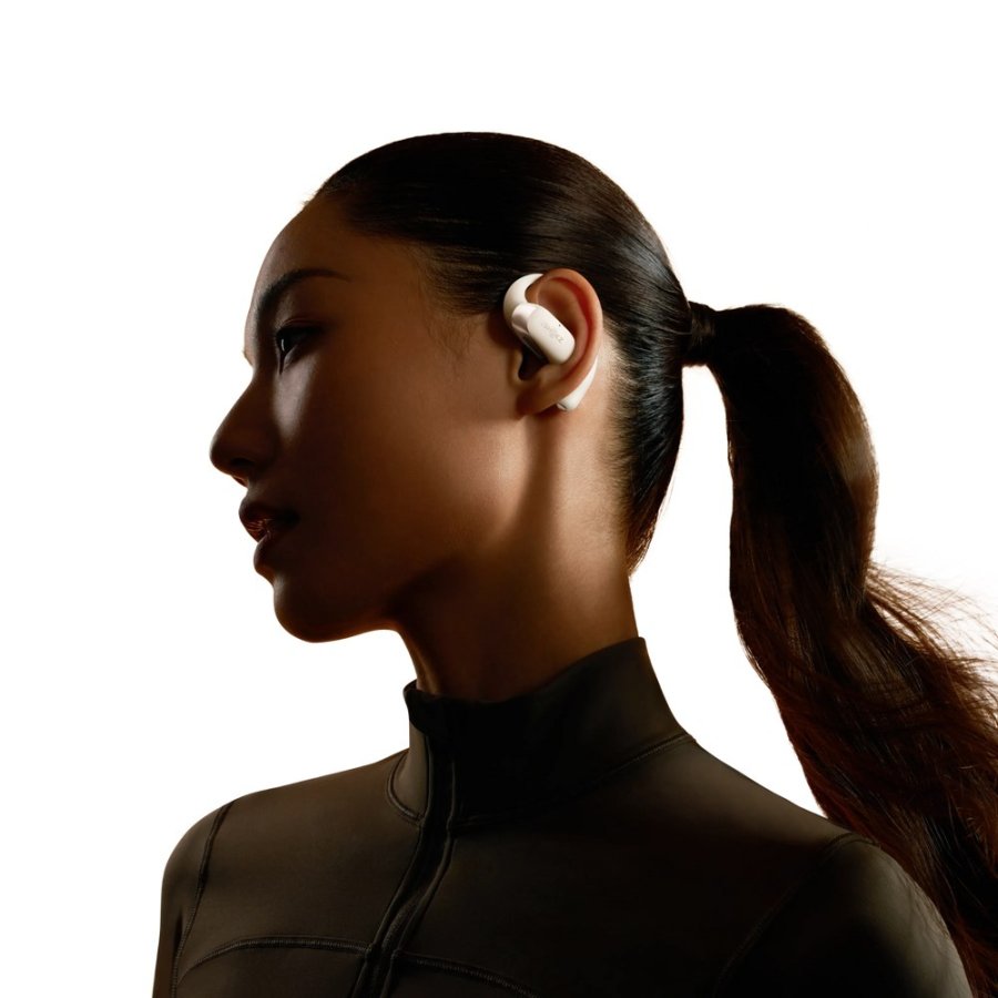 SHOKZ OpenFit 2 Hovedtelefoner Trdls rekrog Opkald/Musik/Sport/Hverdag Beige #5