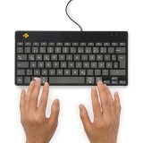 R-Go Tools Ergonomisch toetsenbord R-Go Compact Break, compact toetsenbord met pauzesoftware, QWERTZ (DE), bedraad, zwart #5