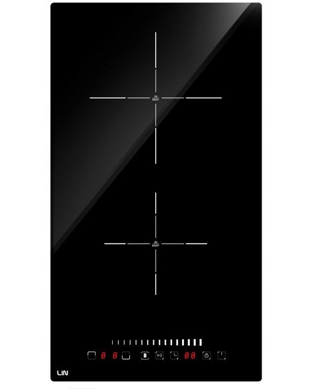 Induktionskogeplade LIN LI-B23511 29 cm 2 Brndere, sort #8