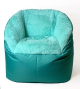 Puf GO GIFT Mint Oxford tejido antidesgarros #1