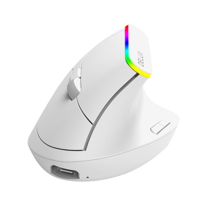 Delux M618DB mus Kontor Hjre hnd RF trdls + Bluetooth Optisk 4000 dpi #2