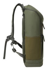 Rivacase Eden rygs�k Rejserygs�k Oliven PU-l�der, Polyester, Genanvendt polyethylenterephthalat (rPET) #7