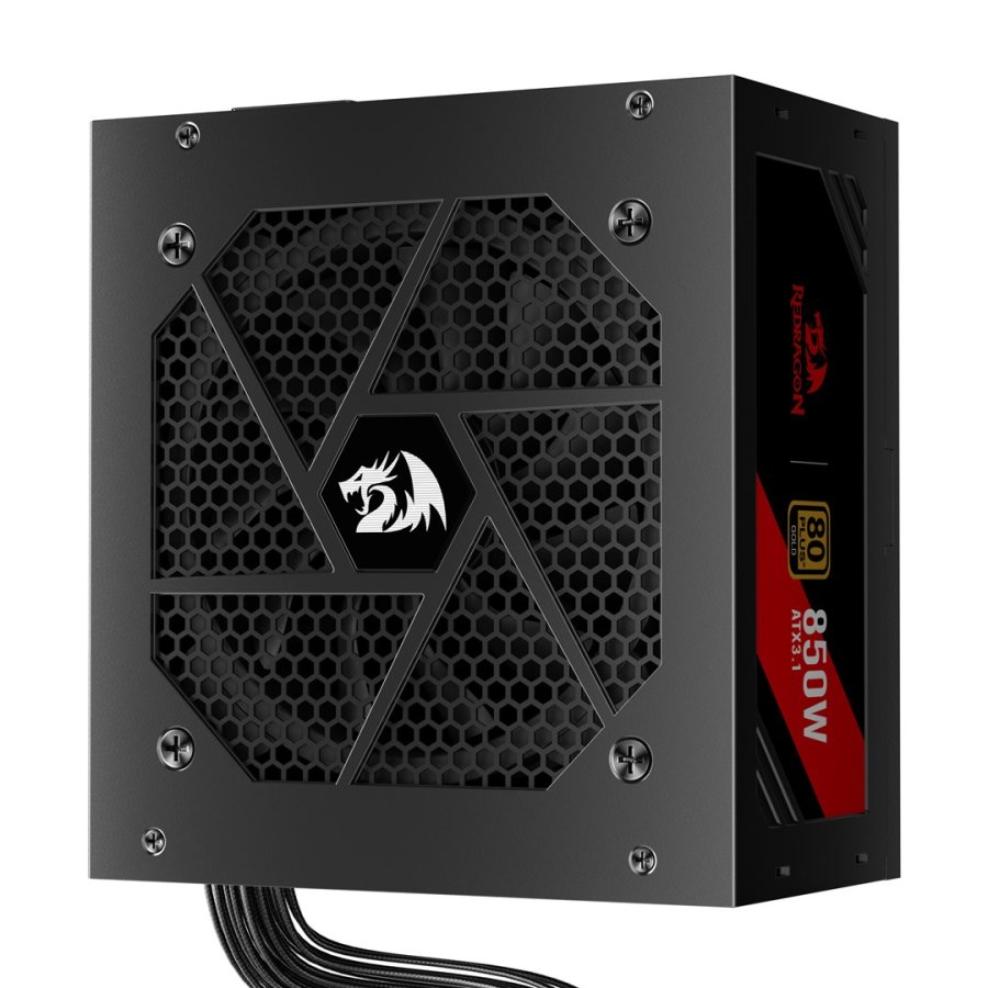 REDRAGON GC-PS007-SE 850W 80 Plus Gold ATX 3.1 enhed til str�mforsyning Sort #2