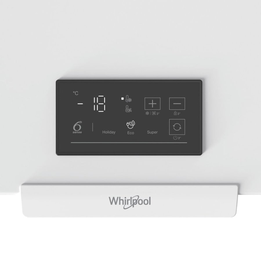 Whirlpool W3RHS19EW1 Kummefryser Fritst�ende 198 L Hvid #4