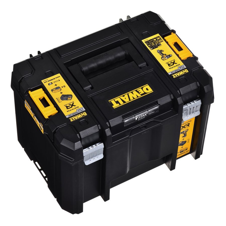 18V akku-skruetrkker + vinkelbits DCD791P3A DEWALT #12