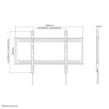 Neomounts LFD-W1000 tv-beslag 2,54 m (100