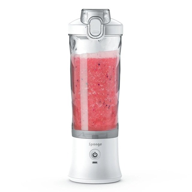 Sponge Batteridrevet kopblender 0,6l Hvid #4