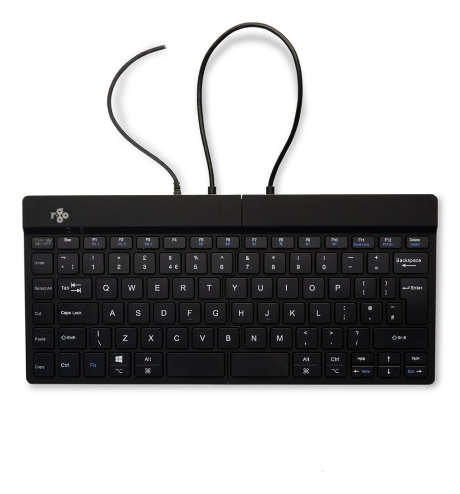 R-Go Tools R-Go Split Ergonomiske tastatur, QWERTY (UK), sort, kablet #4
