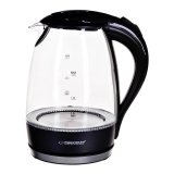 Esperanza EKK011K elkedel 1,7 L glas/sort 2200 W #9