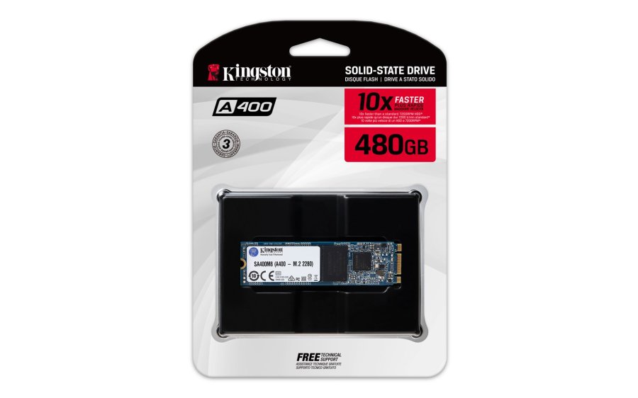 Kingston Technology A400 M.2 480 GB Serial ATA III 3D NAND #3