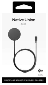 Native Union Snapstand Qi2 Smartphone Sort USB Tr�dl�s opladning Indend�rs #3