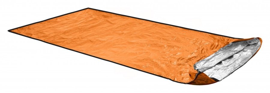 ORTOVOX Bivy Ultralight Voksen Rektangul�r sovepose Polyurethan, S�lv Bl�, Orange #1