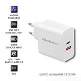 Qoltec 51715 Oplader | 63W | 5-20V | 1,5-3A | USB type C PD | USB QC 3.0 | hvid #4