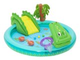 Bestway Oppustelig Pool Krokodille Legepark 224x181x72 cm +2 r Have 53166 #5