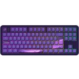 Dark Project ALU87B Celestial, G3MS Voidstone Switch, UK/DE/AT/ES/IT/FI/NO/SE/DK tastatur Spil USB QWERTZ Dansk, Engelsk, Tysk, Italiensk, Nordisk, Norsk, Spansk, Svensk, UK engelsk Lilla #3