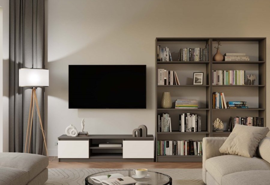 RTV 140 MALWA ANTRACIT/HVID #7