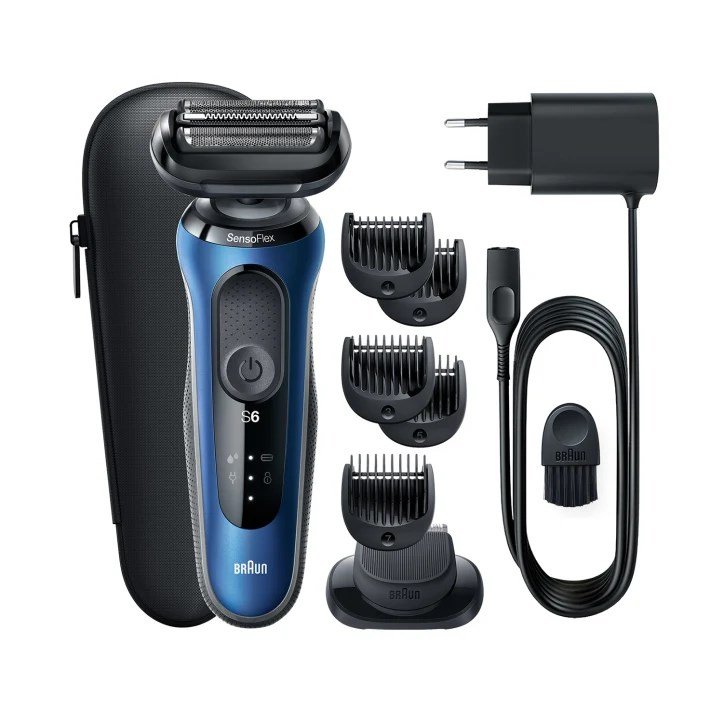 Braun Series 6 61-B1500s Folie shaver Trimmer Bl� #3