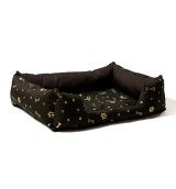 GO GIFT Hunde seng XXL - brun - 90x63x16 cm #1