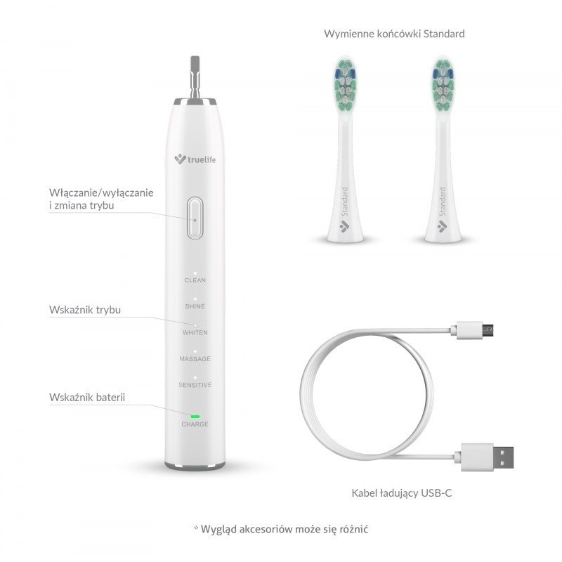 TrueLife SonicBrush Clean30 White Voksen Elektrisk tandb�rste #6