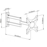Techly ICA-LCD 2903 tv-beslag 94 cm (37