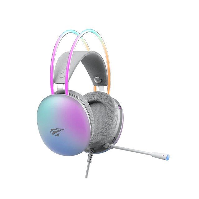 Gaming headset med mikrofon Havit H2037d #1