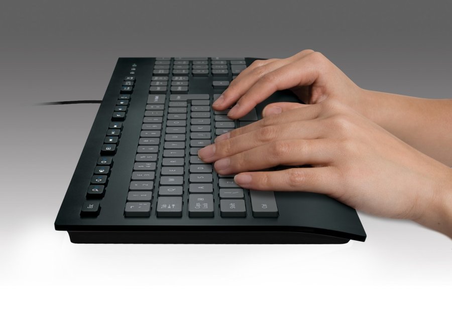 Logitech K280E Pro f/ Business tastatur Kontor USB QWERTY US International Sort #8